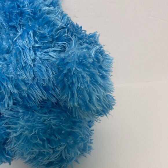 Cookie Monster Sesame Street Busch Gardens Blue Fury Googley Eyes Soft Cuddly - Picture 5 of 10